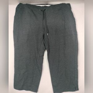 Eddie Bauer Women's Capri Dark Gray Joggers
